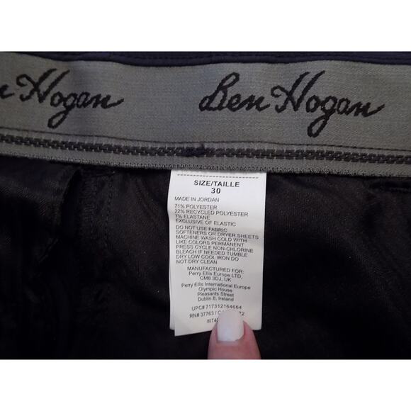 Ben Hogan navy golf shorts bermuda school uniform shorts size 30 - Picture 4 of 4